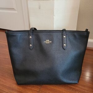 Coach Black Tote Bag